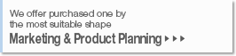 Marketing & Product Planning